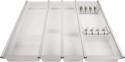 Cuisio Bestekbak 600 mm Translucent-wit