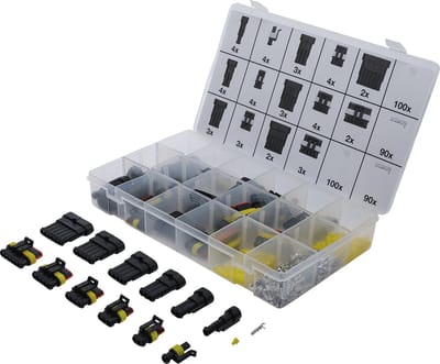 BGS Stekkerverbinder-assortiment 425-delig. - 6872