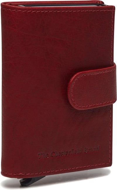 The Chesterfield Brand Kaarthoes Hannover Cardholder Red Rood
