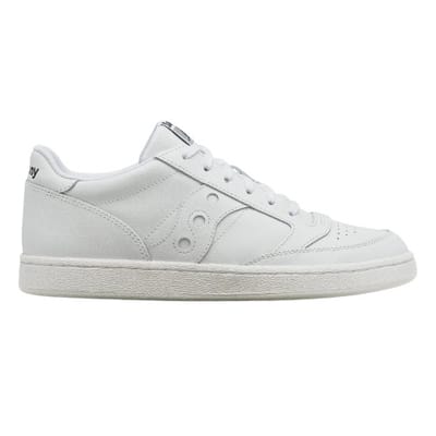 Saucony Heren Jazz Leather Court Trainers (Wit)