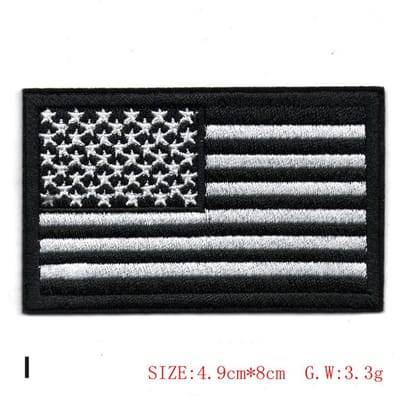 Thread Tactics Patriottische Kleding Naaien Kleding Naai op Kleding Stickers Geborduurde Strijkbare Patches Applicaties