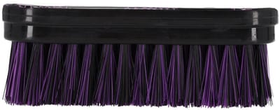 QHP - Hoofdborstel Lize - Zwart / Violet
