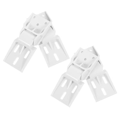Vriezer Deur Scharnieren - Reparatieset Keuken - Koelkast Onderhoud - Duurzaam Plastic - 4 Stuks - Wit