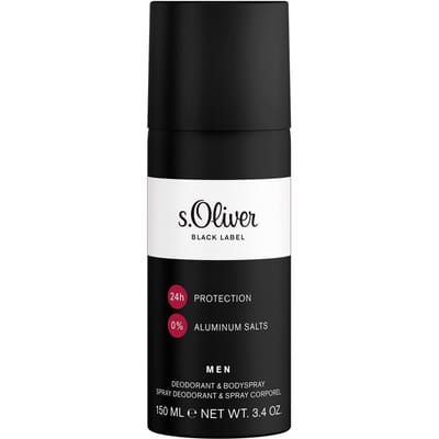 s. Oliver Black Label Men Deodorant Spray 150 ml