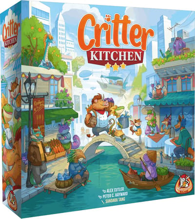 White Goblin Games Critter Kitchen - Bordspel - Strategisch kookspel - Avondvullend - 1-5 spelers