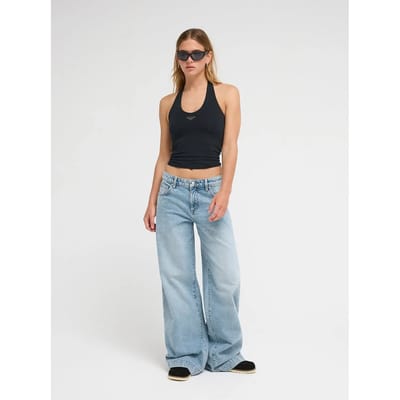 Dames Wide Leg Jeans Roxy Sun And Done