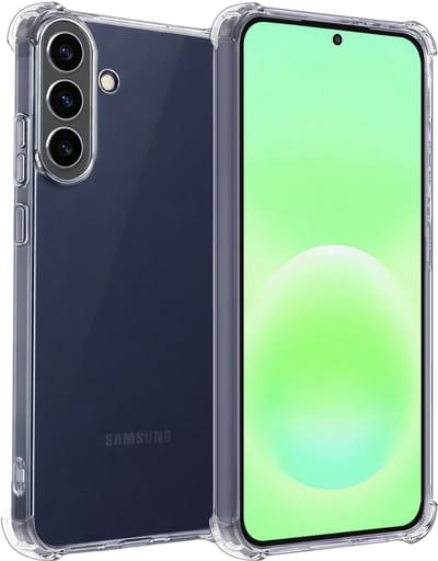 Hoesje Geschikt voor Samsung Galaxy A57 - Sterk & Shockproof - Siliconen Case - Back Cover - Telefoon Hoes Shock Proof - Transparant