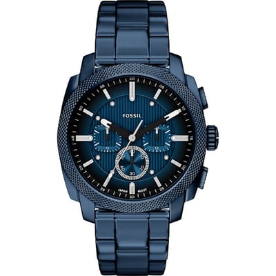 FOSSIL FS6167 Mannen Horloge 44 mm Blauw