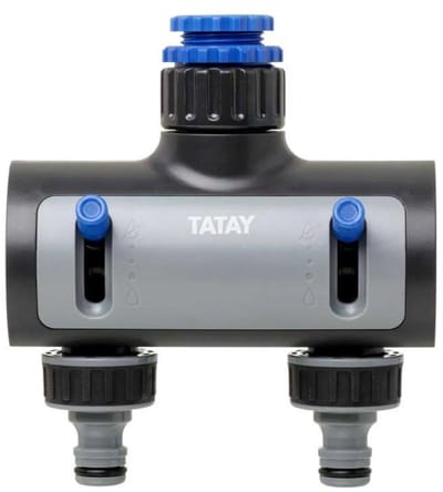 Tatay Premium 2v Kraanadapter Zilver
