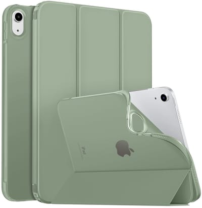 Dailygoods- Hoesje voor iPad 10e generatie - Slanke TPU beschermhoes - Automatisch waken/slapen - Verstelbare hoeken - Zachte matte achterkant - 10,9 inch 2022 - Tablethoes