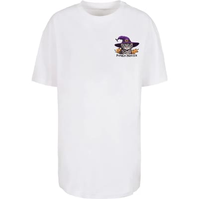 Dames-T-shirt Merchcode Halloween - Pumpkin Prowler