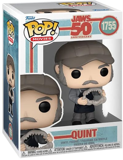 Jaws Quint vinylfiguur 1755 Funko Pop! standaard PVC Unisex - Fan merch, Film