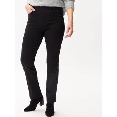 Raphaela by Brax Dames Broek  Style PAMINA BLACK, denim zwart, maat 36