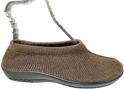Q Fit Julia Bruine Dames Pantoffels - Bruin - 37