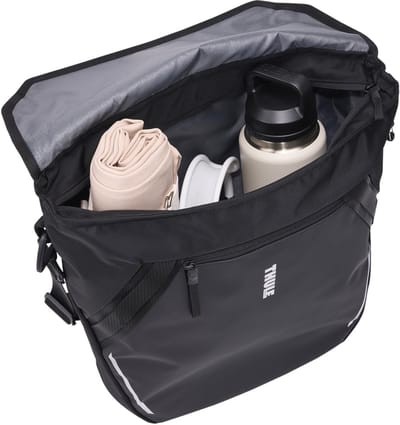 Thule Chasm Courier Inlock - Fietstas - Black - 22l inhoud