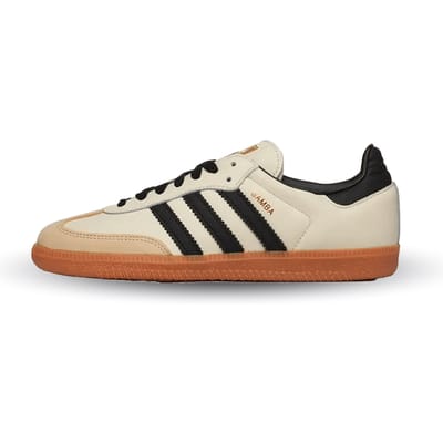 adidas Samba OG Cream White Sand Strata damessneakers Core-Black ID0478 44