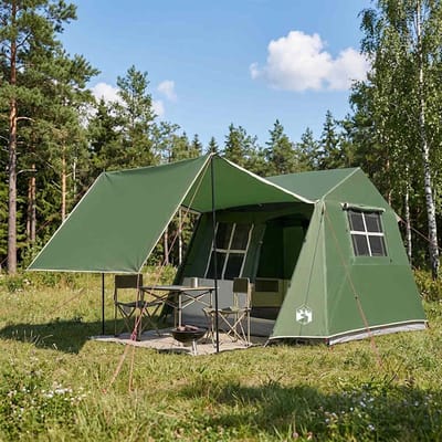 vidaXL - Tunneltent - 275 - x - 240 - x - 200 - cm - Groen