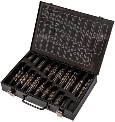 Radix - Uni Metaalborenkoffer - DIN338 HSS-G - Geslepen - 1-10 x 0.5 mm (170-delig)