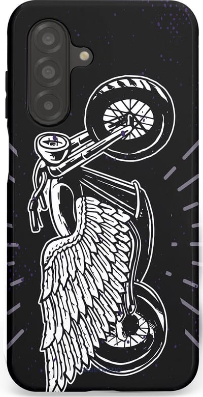 Casetastic Hoesje Geschikt voor Samsung A26 - Stijlvolle Beschermende Duo-layer Case - Retro highway