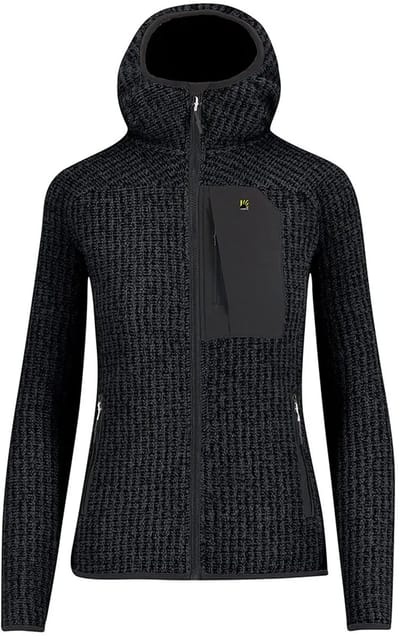 Karpos Rocchetta Evo Fleece Met Volledige Rits Zwart S Vrouw