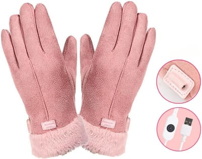 KZQ Verwarmde Handschoenen USB Oplaadbaar 3 Snelheden Elektrisch Verwarmd Touch Screen Waterdicht Voor Outdoor Fietsen Motor Skiën Vissen Werk Unisex