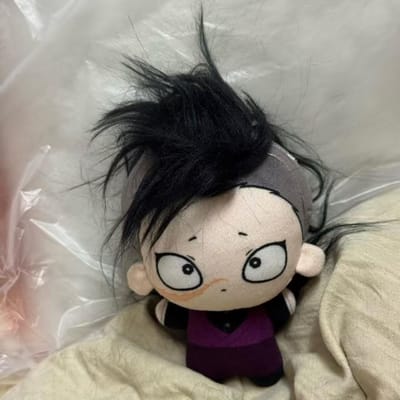 Shinazugawa Genya Plusie Hangerpop 10cm Kimetsu No Yaiba Knuffels Verzamelen Paas Verjaardags Cadeaus Randapparatuur Speelgoed 10cm black