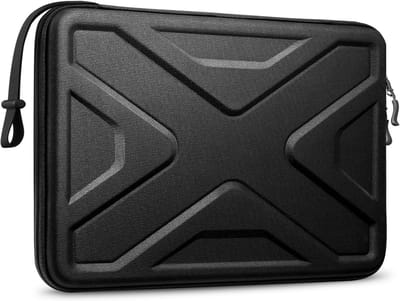 Famanu - Beschermhoes voor 16 inch Pro M1 Pro/Max A2485 A2141 2021-2019, Pro 15 A1398, schokbestendige tas voor 15,6 inch laptop, zwart