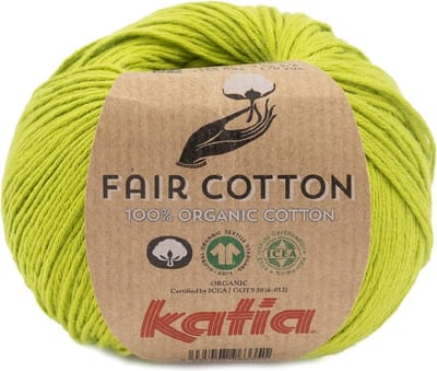 Katia Fair Cotton - 53 grasgroen - Biologisch Katoengaren