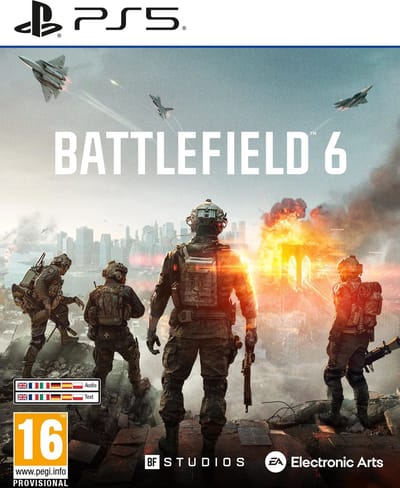Dailygoods- Spel Battlefield 6 - PS5 - Volledige game - Kinesthetic Combat System - Infanteriegevechten - Tanks/jachtvliegtuigen - Dodelijkste wapen - Videogame