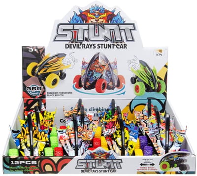Duckiez Graffiti stunt Auto - 1 stuk