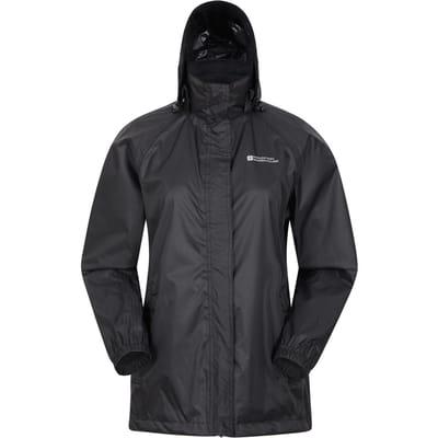 Mountain Warehouse Dames/Dames Pakka II Waterdichte Jas (Zwart)