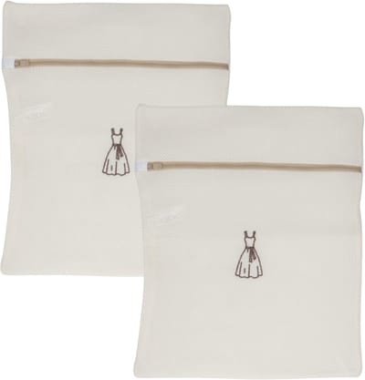 Gerimport waszakken Iris - 2x - 40 x 50 cm - voor delicaat wasgoed - lingerie/bh waszak