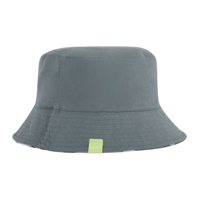 Regatta Kinder/Kinder Camo Omkeerbare Emmer Hoed (Camo Groen/Donker Storm)