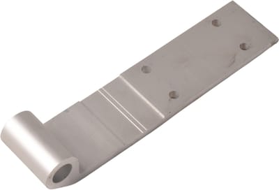 Gegalvaniseerd stalen scharnier 220x50 mm - geschikt voor Hulco aanhanger