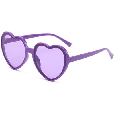 Lunettes de soleil pour femme de haute qualité, intemporelles, amour, tendance et stylées, lunettes de soleil cœur pêche, lunettes populaires 1PC