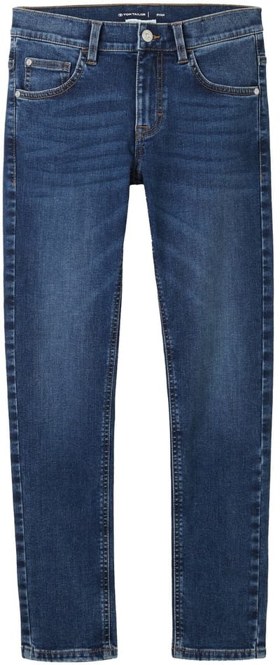 Tom Tailor - RYAN SKINNY-jeans - Maat 146 - Stone Blue Denim