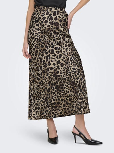 ONLY - ONLCHIGO ANKEL SATIN SKIRT WVN - Dames - Rokken