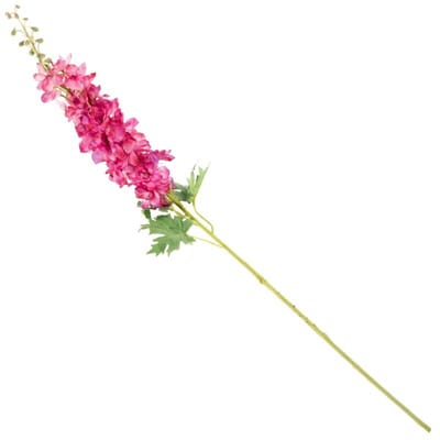 Kunstbloem ridderspoor 94cm fuchsia