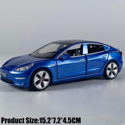 1:32 Model 3 Middenklasse Luxe Sedan Legering Metaal Diecast Modelauto Simulatie Voertuig Huis Trendy Ornamenten & Slaapkamer Bureau Cadeau