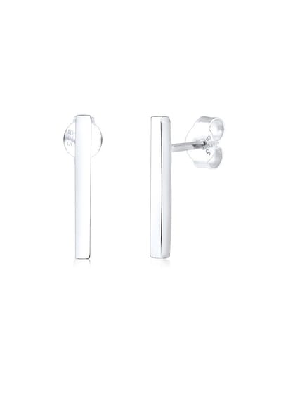 Elli Oorbellen Staaf Geo Minimal 925 Zilver