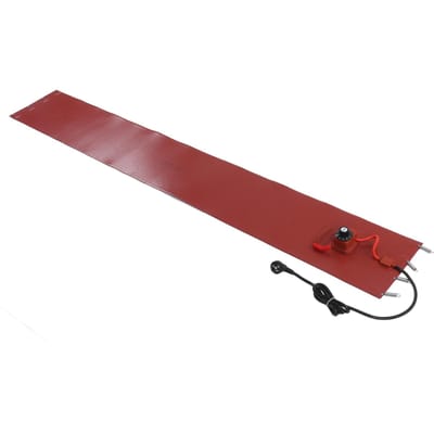 Chauffeur de fût 200L Chauffeur de fût d'huile Ceinture Chauffante en Silicone avec Ressort Élastique et Thermostat