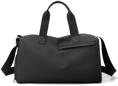 1stuk - Sporttas klein - Handbagage tas 39x23x22 cm - Reistas - Sportreistas met gescheiden droge en natte gedeelten - Weekendtas dames - Opvouwbare sporttas - Geschikt voor volwassenen en meisjes - zwart