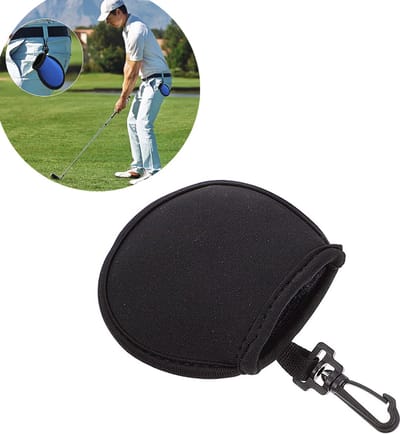 Golfbal washer - Zwart - Golfball wassen/wasser - Cleaner - Waterdicht - Golfaccesoires - Golf Washer - Schoonmaken Golf