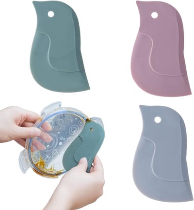 Multifunctionele Silicone Pannen Schrapers, 3 Stuks voor Koken, Ideaal voor Antiaanbak Pannen en Keuken Gereedschap