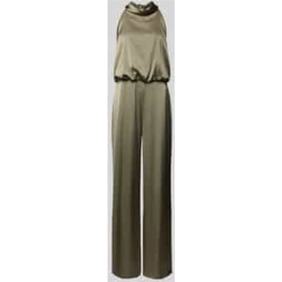 Regular fit jumpsuit met structuurmotief