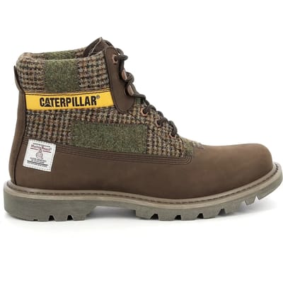 CAT Caterpillar Colorado 2.0 Harris Tweed Boots - Laarzen Leer Bruin P111325 - Maat EU 41 UK 7
