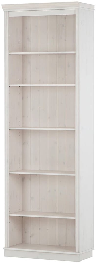 Anita-Boekenkast - 5 Planken - Wit Grenen