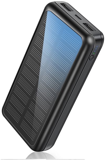 Musson Powerbank - Zonne Energie - Powerbank 20000mAh - 74Wh - USB/C - Led indicatie - Noodpakket - Outdoor en Kamperen - Smartphones tablets en meer