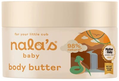 Nala's Baby Body Butter | Langdurig Gehydrateerd en Superzacht Babyhuidje, 200ml