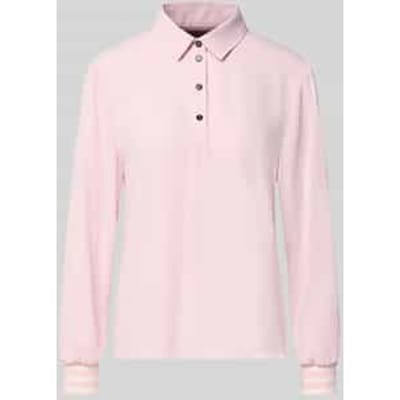 Regular Fit poloshirt met elastische mouwboordjes